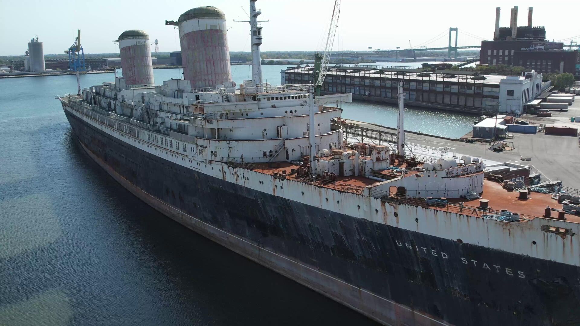 Third time's a charm: New date for SS United States to set sail